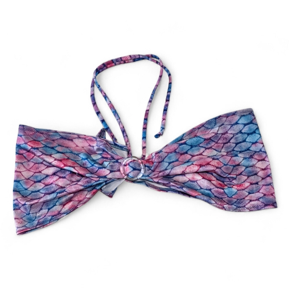 Mertailor One Size Starbright Princess Pink Purple Blue Mermaid Bandeau Swimsuit